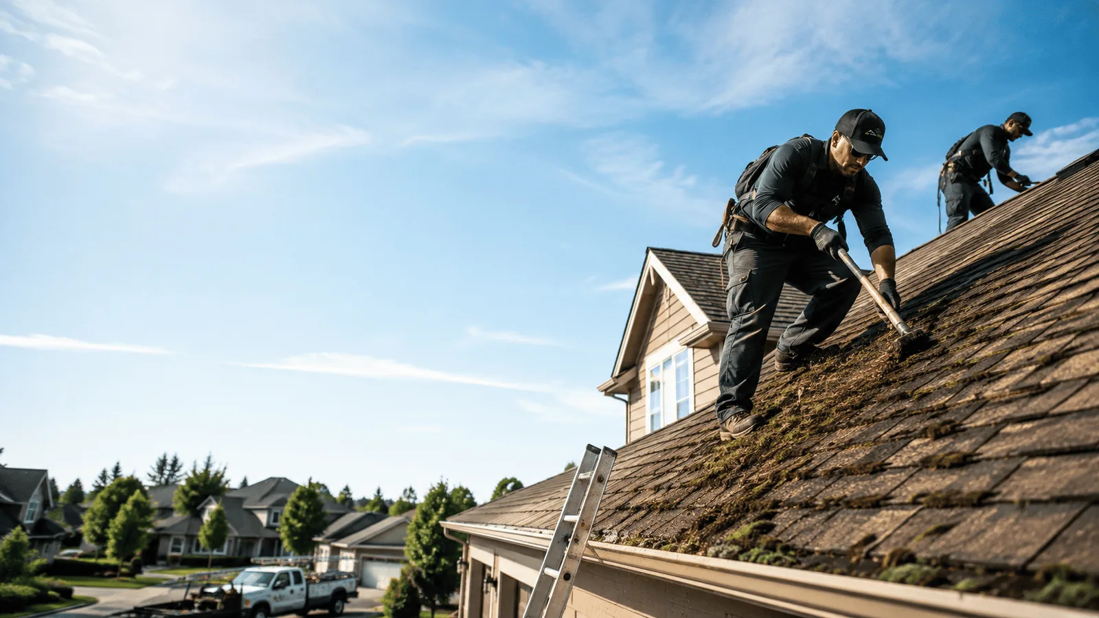 Roof Moss Removal in Taylor, TX near me